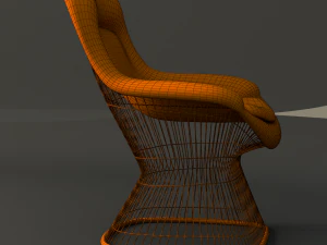 warren platner lounge chair 3D Model