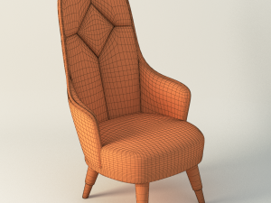 emma garsnas chair 3D Model