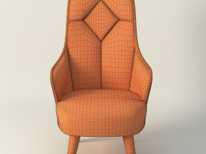 emma garsnas chair 3D Model
