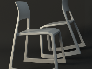 34 tip ton chair 3D Model