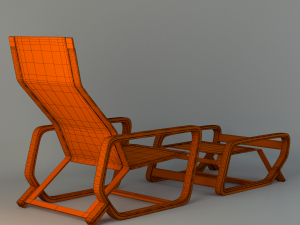 toro lounge chair 3D Model