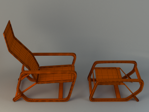toro lounge chair 3D Model
