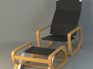 toro lounge chair 3D Model