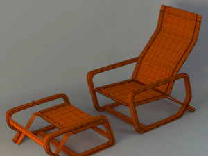 toro lounge chair 3D Model