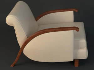 jacques emile ruhlmann chair 3D Model
