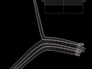 jacques emile ruhlmann chair Modelo 3D