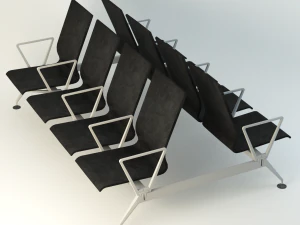 luchthavens transportstoel 3D Model