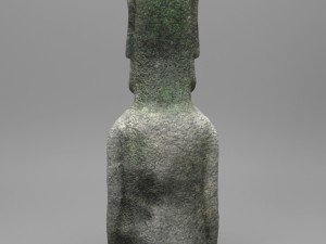 easter island moai statue Modelo 3D