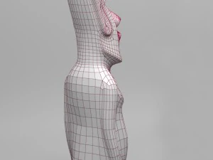 easter island moai statue 3D Model