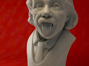 albert einstein bust 3D Model