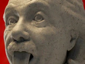 albert einstein bust 3D Model
