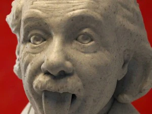 albert einstein bust 3D Model
