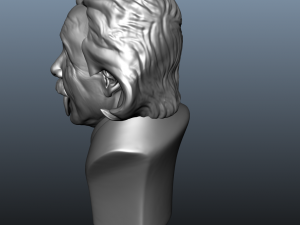 albert einstein bust 3D मॉडल