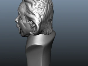 albert einstein bust 3D Model