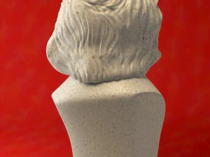 albert einstein bust 3D Model