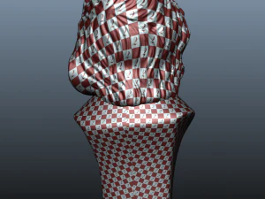 albert einstein bust 3D Model