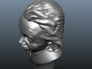 albert einstein bust 3D Model