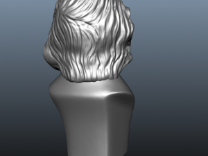albert einstein bust 3D मॉडल