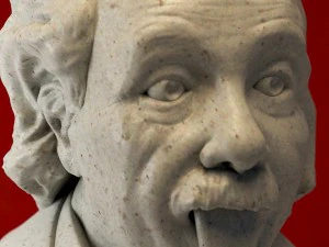 albert einstein bust 3D Model