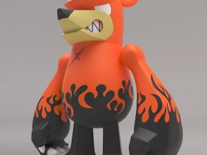 knuckle bear toy 3Dモデル