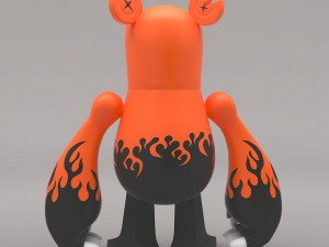 knuckle bear toy 3Dモデル