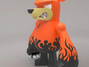 knuckle bear toy 3D Model