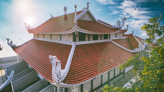 asia pagoda scence 3D मॉडल .c4d .max .obj .3ds .fbx .stl .blend 