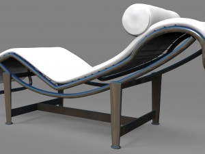 relax chair 3D 모델