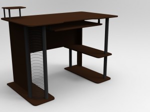 desk 3D मॉडल