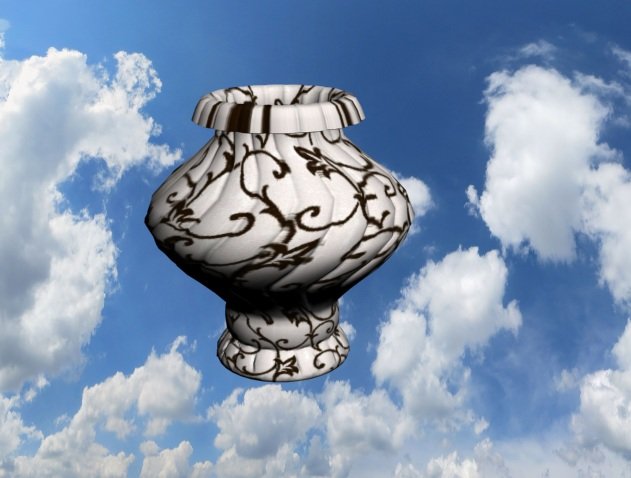 vase 3D Model .c4d .max .obj .3ds .fbx .stl .blend 