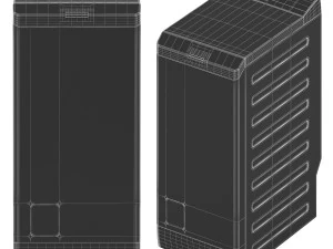 Washing machine Electrolux EW7T3362U 3D Model