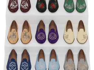 Sepatu Pria Model 3D