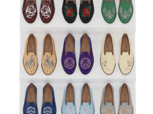Mens Loafers 3D Модель