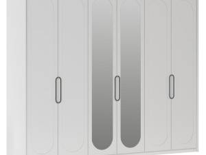 Weltew Home Milas Wardrobe 3D Model