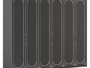 Weltew Home Milas Wardrobe 3D Model