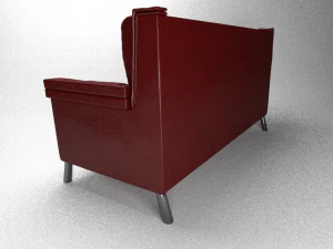 leather sofa 3D Model