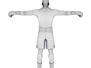 professional boxer 3D 모델