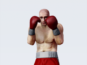 professional boxer 3D 모델