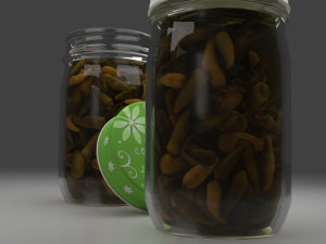 pickled chillies 3D Model
