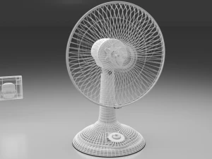 ventilateur de table Modèle 3D