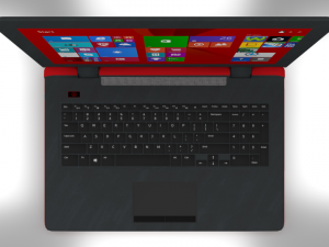 low poly laptop Model 3D