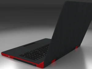 low poly laptop 3D Model