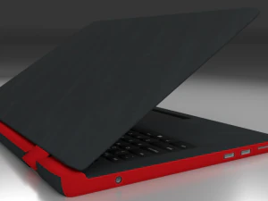 low poly laptop 3D Model