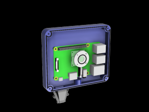 rainberry3 weatherproof case for raspberry pi 3 3D Print Model