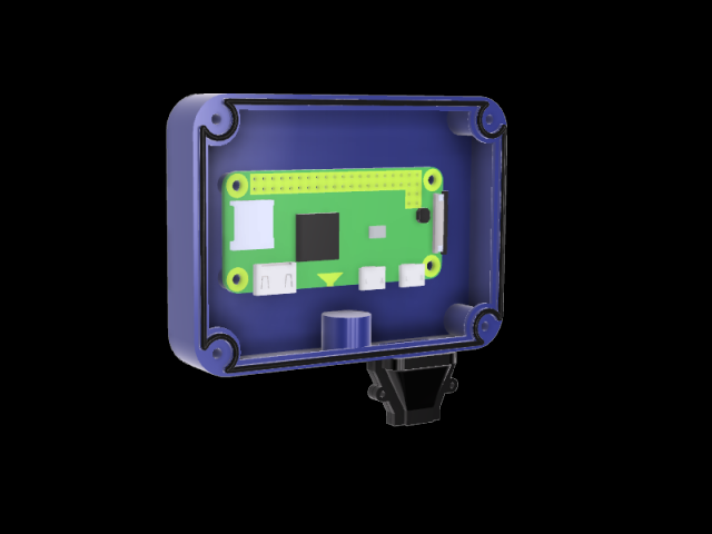 rainberryz weatherproof case-raspberry pi zero w 3D Print Model in ...