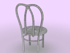 wooden chair 3D Model