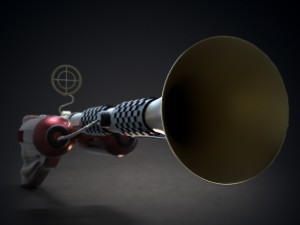 steampunk rifles 3D Model