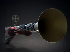 steampunk rifles 3D Model