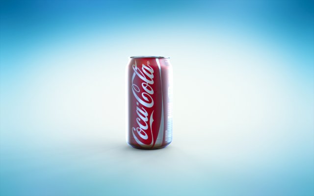coca cola can 3D मॉडल .c4d .max .obj .3ds .fbx .stl .blend 