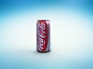 coca cola can 3D Model